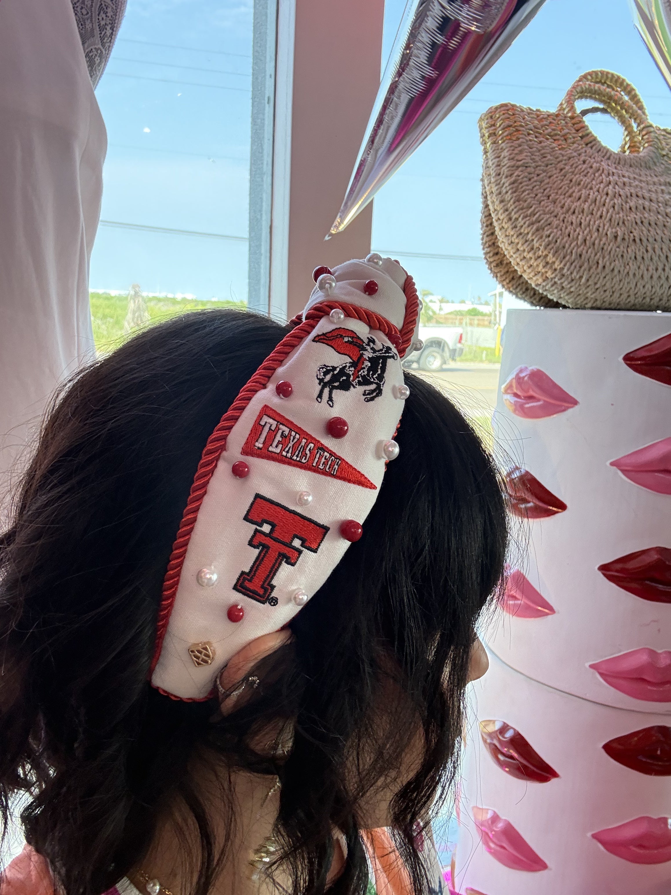 BRIANNA CANNON - 
Texas Tech College Vault Rope Headband