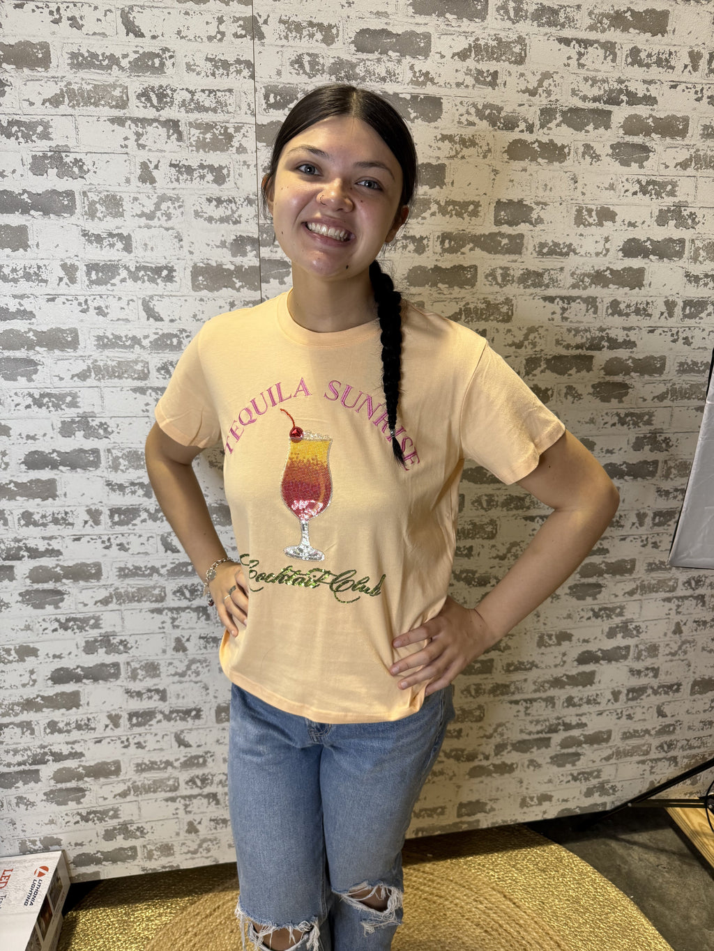 Brianna Cannon - TEQUILA SUNRISE COCKTAIL CLUB TEE
