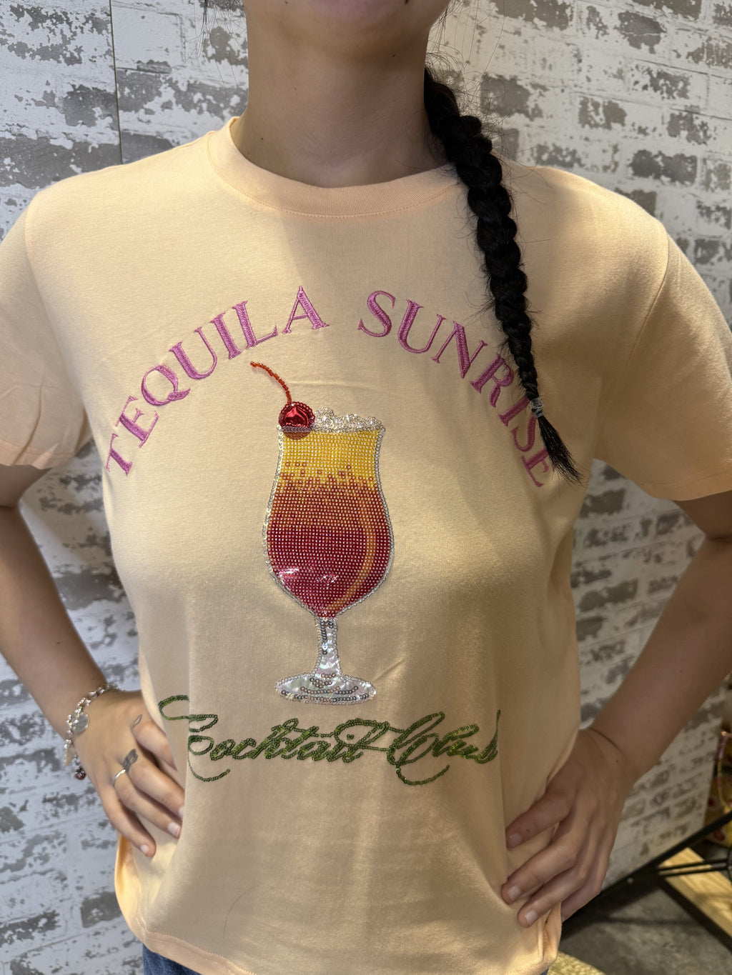 Brianna Cannon - TEQUILA SUNRISE COCKTAIL CLUB TEE