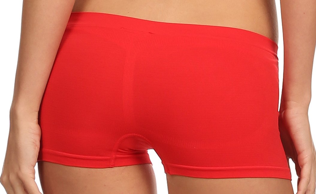 Sakkas Women's Seamless Stretch Boy Short Panties (6 Pack)