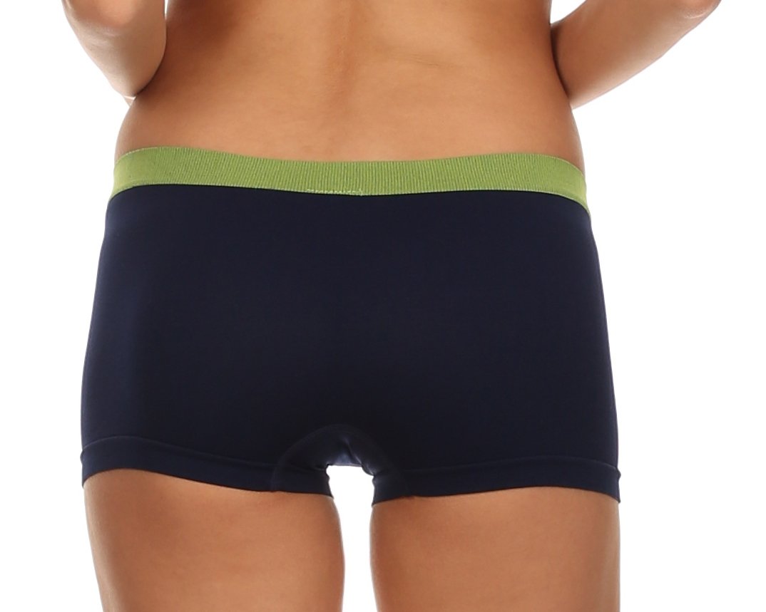 Sakkas Women's Seamless Stretch Boy Short Panties (6 Pack)