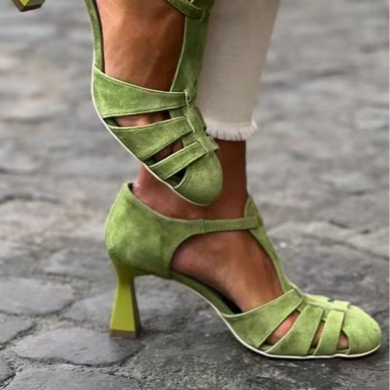 Women’s Suede Round Toe Shoes – Plus Size Breathable Casual Flats