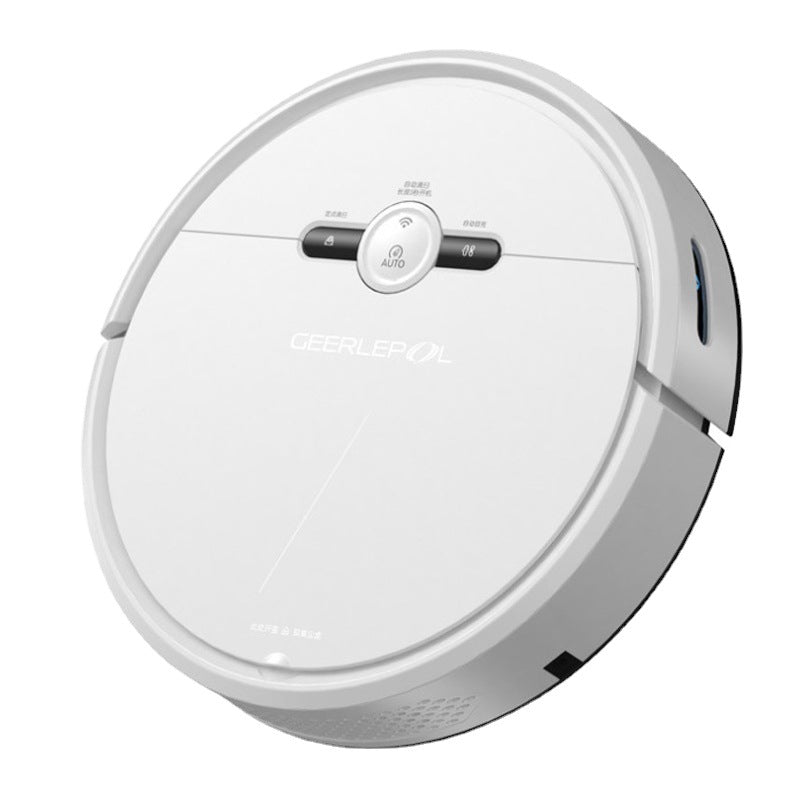 🤖✨GEERLEPOL™ Smart Robot Vacuum Cleaner D2-001 – 3-in-1 Sweep, Vacuum & Mop | LDS Laser Navigation | App & Remote Control | Black & White🤖✨
