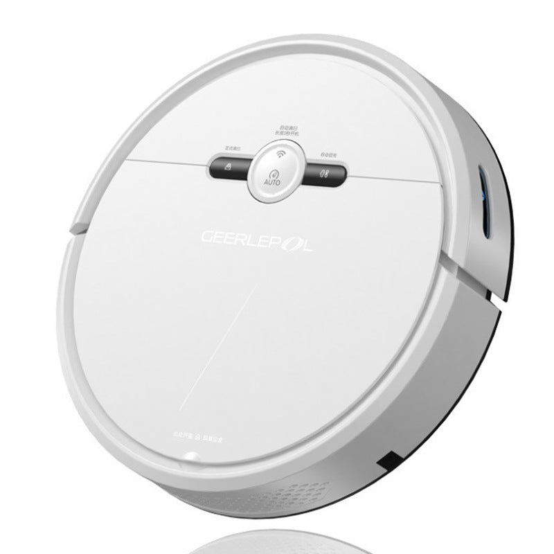 🤖✨GEERLEPOL™ Smart Robot Vacuum Cleaner D2-001 – 3-in-1 Sweep, Vacuum & Mop | LDS Laser Navigation | App & Remote Control | Black & White🤖✨