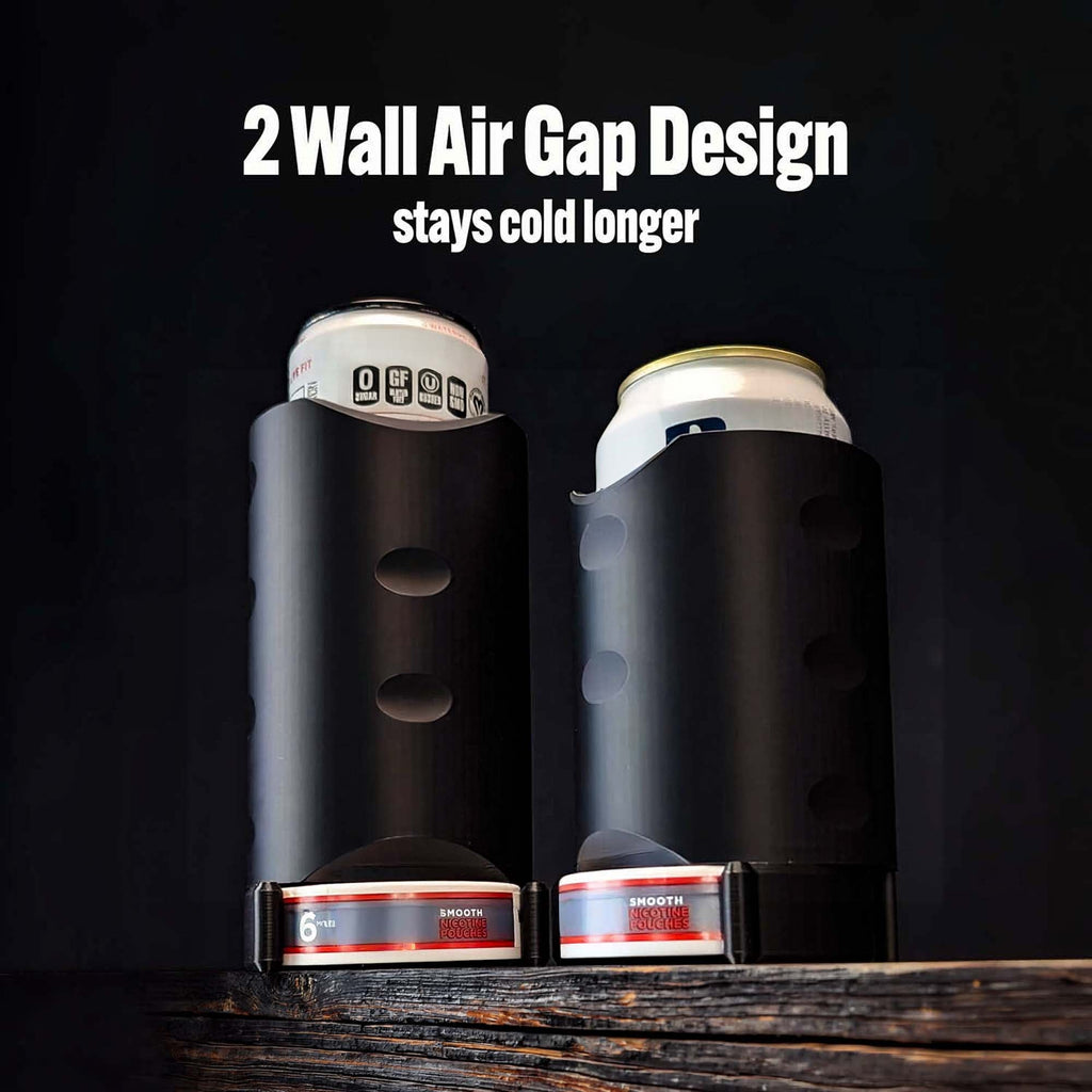 ADG42 The Stacker Can Cooler and Pouch Tin Holder