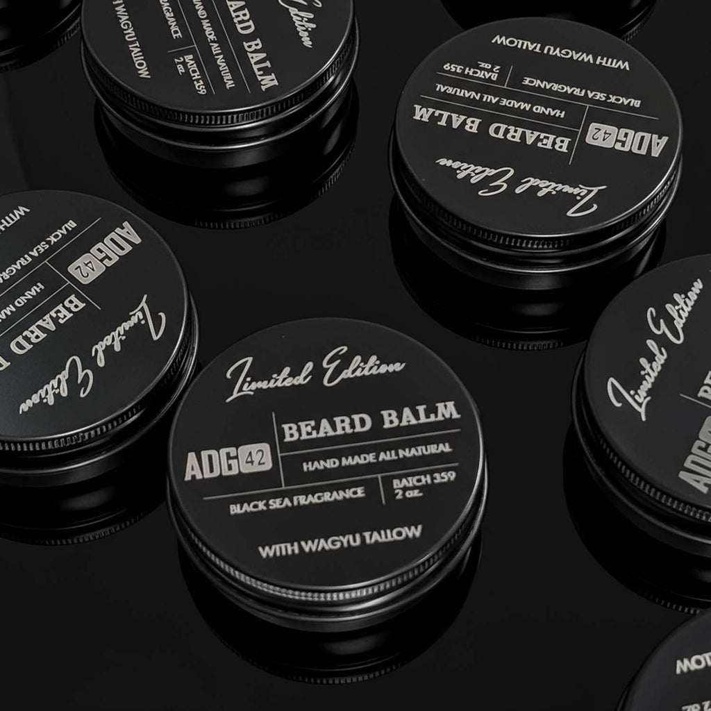 ADG42 All-Natural Premium Beard Balm - Black Sea
