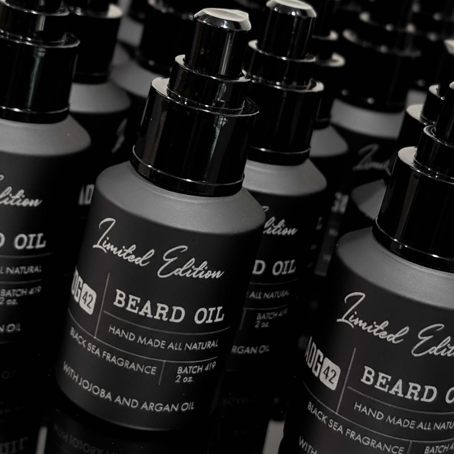 ADG42 All-Natural Premium Beard Oil - Black Sea