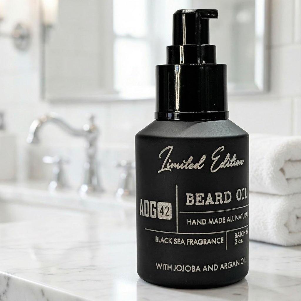 ADG42 All-Natural Premium Beard Oil - Black Sea