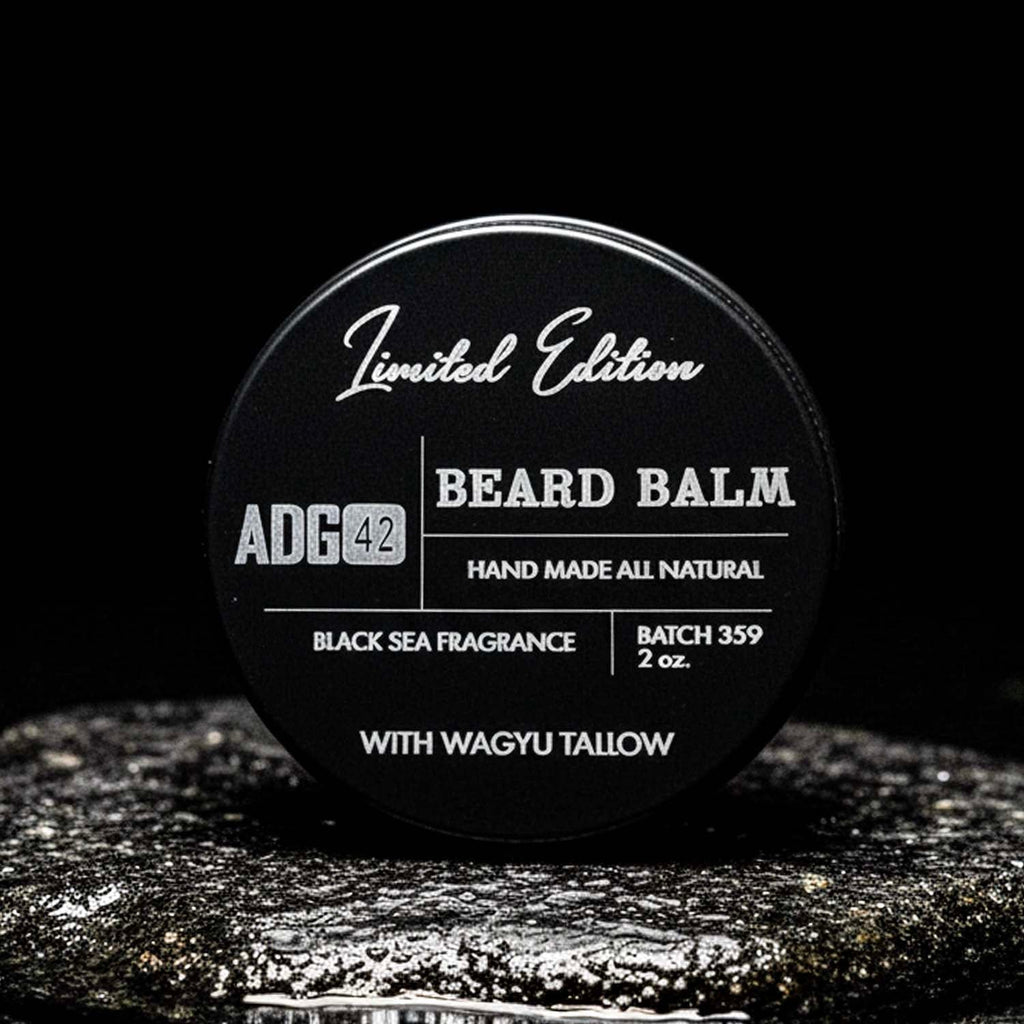 ADG42 All-Natural Premium Beard Balm - Black Sea