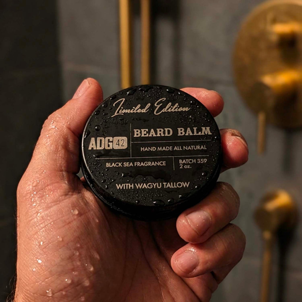 ADG42 All-Natural Premium Beard Balm - Black Sea
