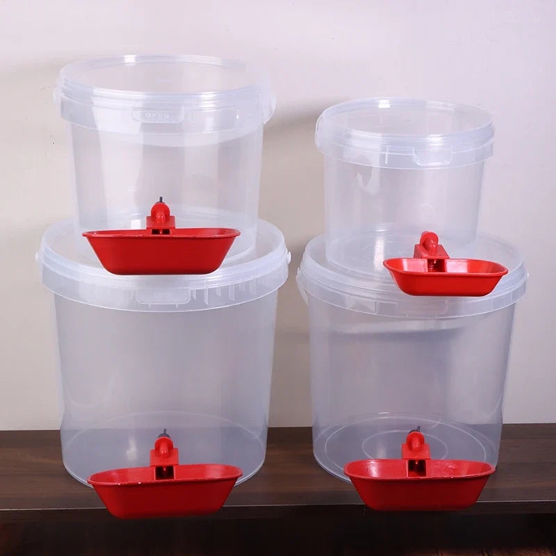 SXH 3/5/8/10L Automatic Pet Water Dispenser Large Capacity Cat Dog Drinking Fountain Non-Spill Cat Dog Bowl With Auto Shut-Off