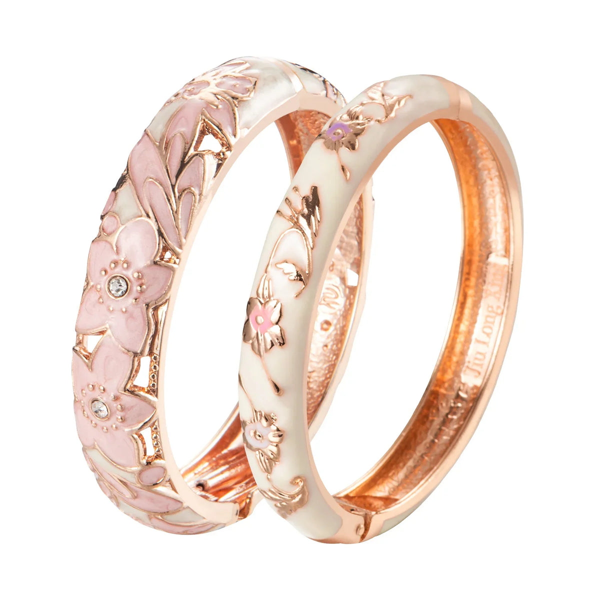 Bangle for Women Double Enamel Bangle Set Cloisonne Women's Jewelry