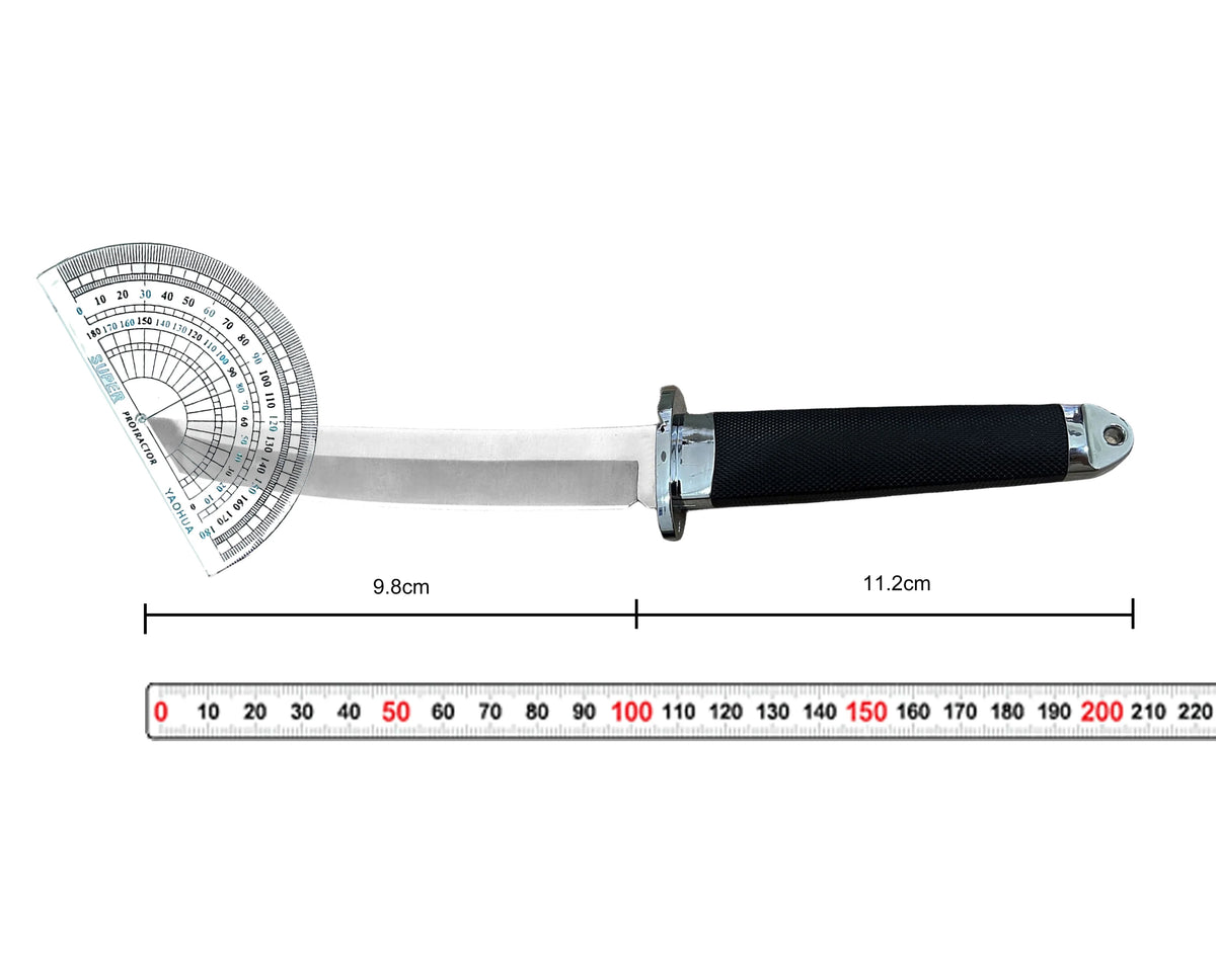 Camping Outdoor Straight Knife, Field Survival Knife, Integrated Keel