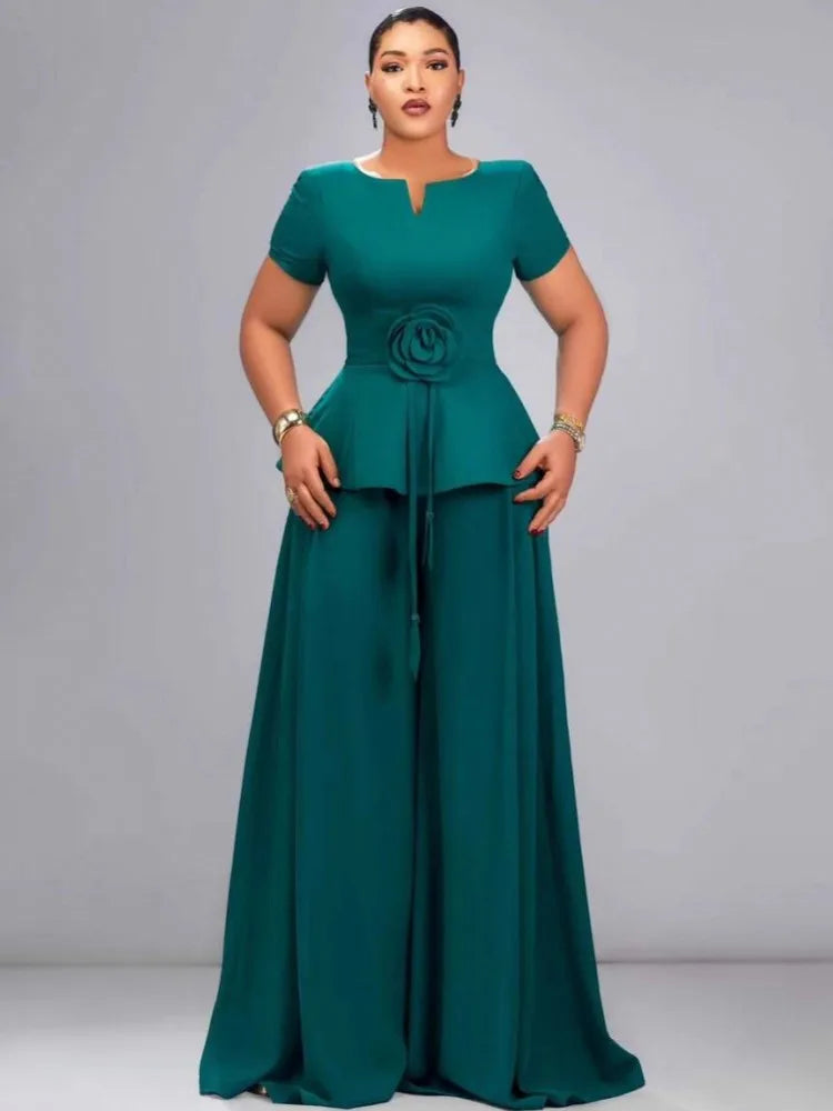 2 Piece Women Sets L-4xl Plus Size Matching Sets Big Size 3XL Two