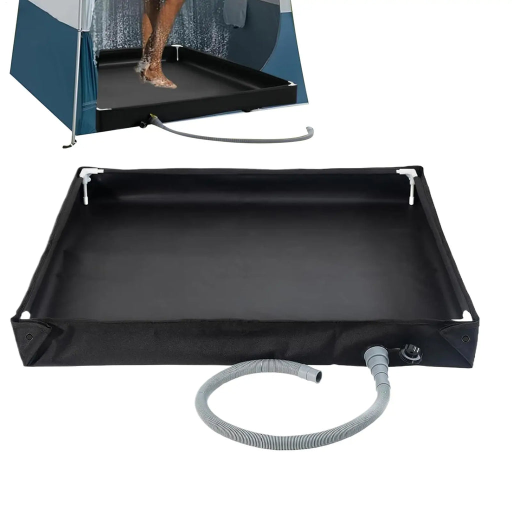 Camping Shower Tent Floor Base Outdoor Tent Shower Tray Folding Shower