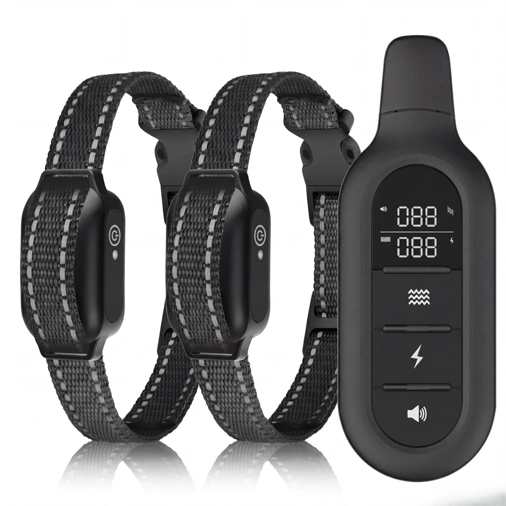 1000m Dog Training Collar Remote Control, Waterproof Rechargeable Dog