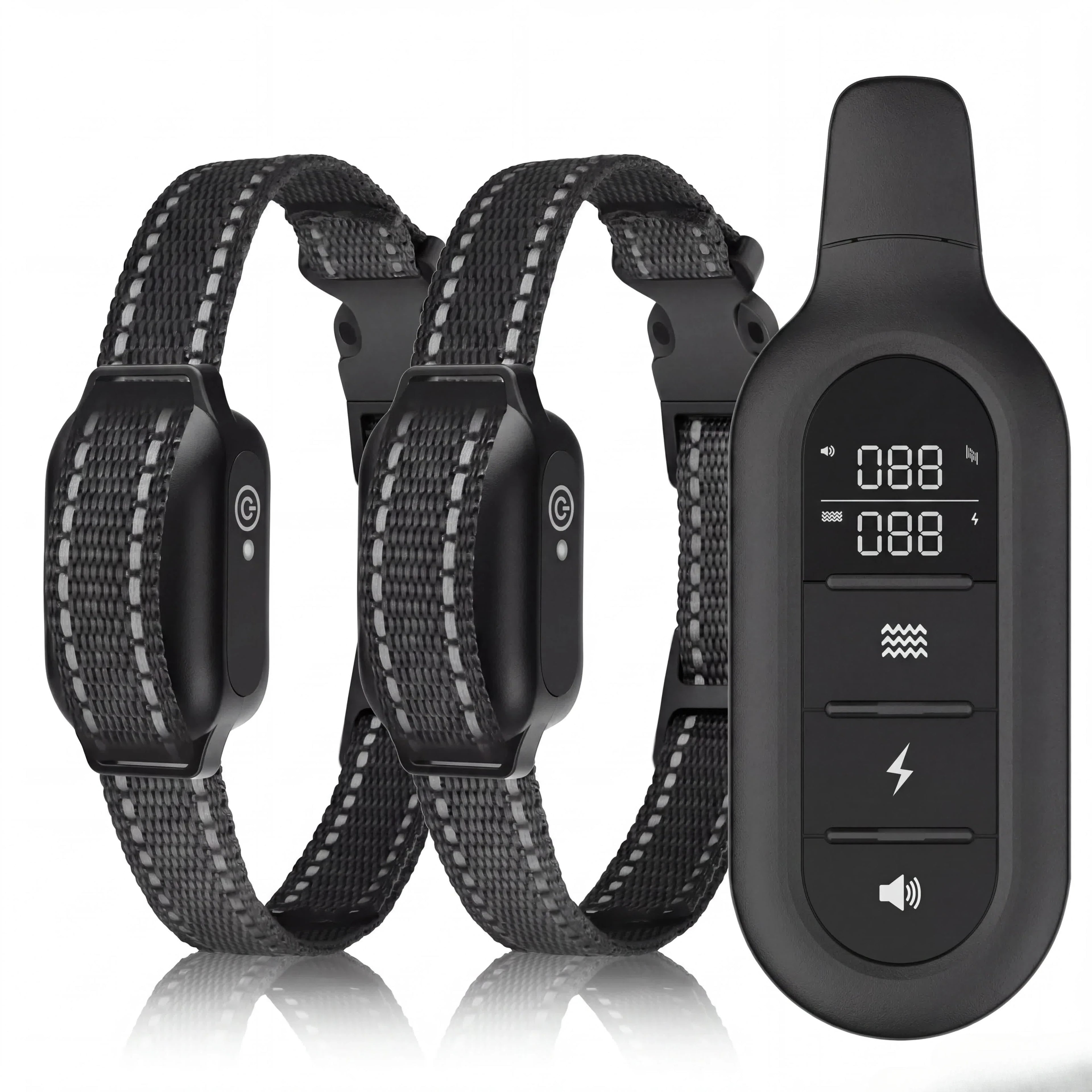 1000m Dog Training Collar Remote Control, Waterproof Rechargeable Dog