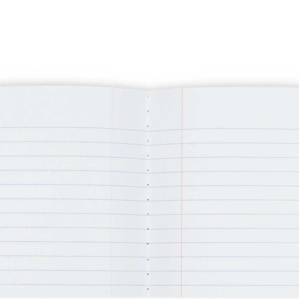 Strawberry Macaroon Wide Ruled Composition Notebook, 7.5 X 9.75 Inch Floral Cover For School Notes And Writing