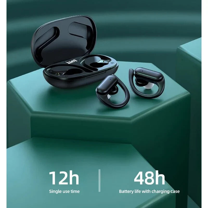 TIPSG A520 Wireless Bluetooth Earbuds – 48Hr Battery | Bluetooth 5.3 | Touch Control | Waterproof | HD Stereo Sound | FlipStylez LLC®