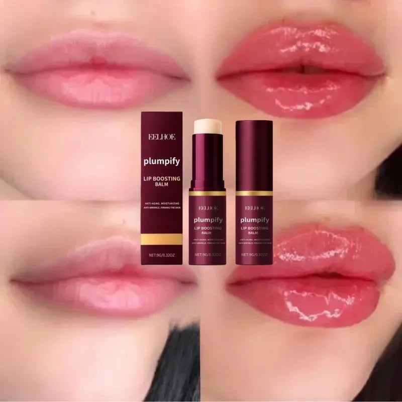 Fast Plumping Lip Balm Moisturizing Soft Lips Skin Plumper Gloss Oil