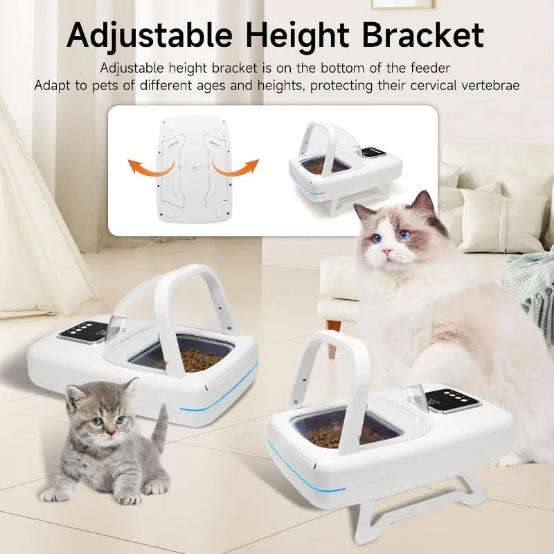 Automatic Pet Feeder with Collar Sensor, Anti Food Grabing
