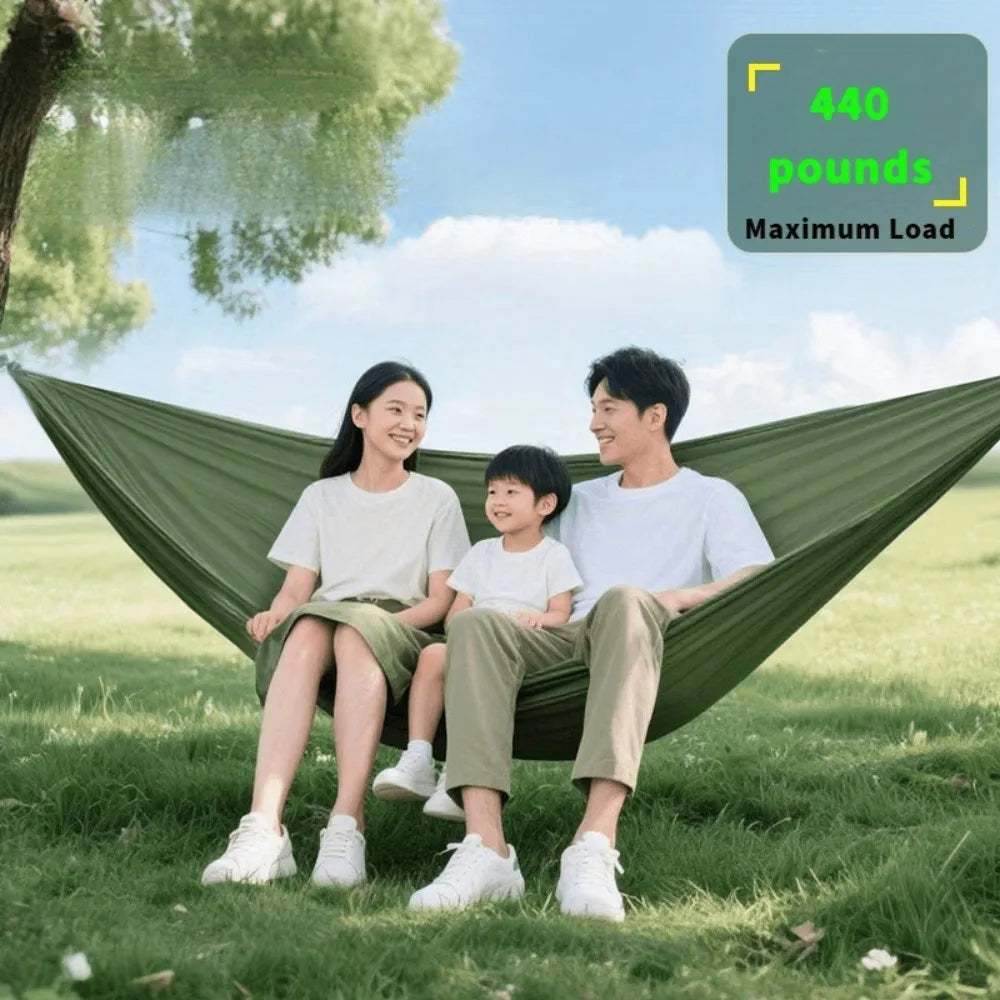 Camping Hammock Portable Lightweight Hammock with Storage Bag & Ropes