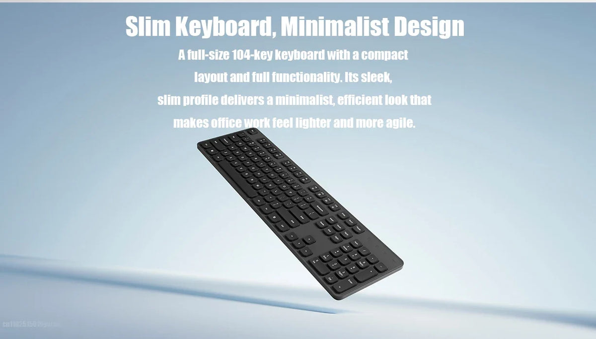 Xiaomi® Wireless Keyboard & Mouse Set 3 – 2.4G Slim & Quiet, Plug & Play Business Office Combo | FlipStylez LLC®