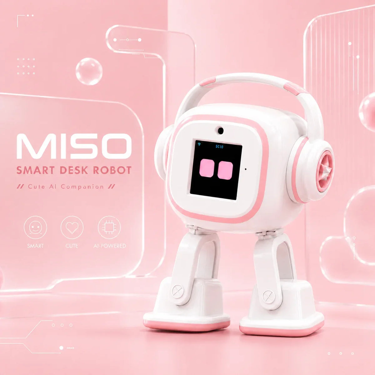 AI Robot | Multilingual Smart Chat, Interactive Assistant, Dancing Robot,  Desktop Companion，Desktop Toy Gift