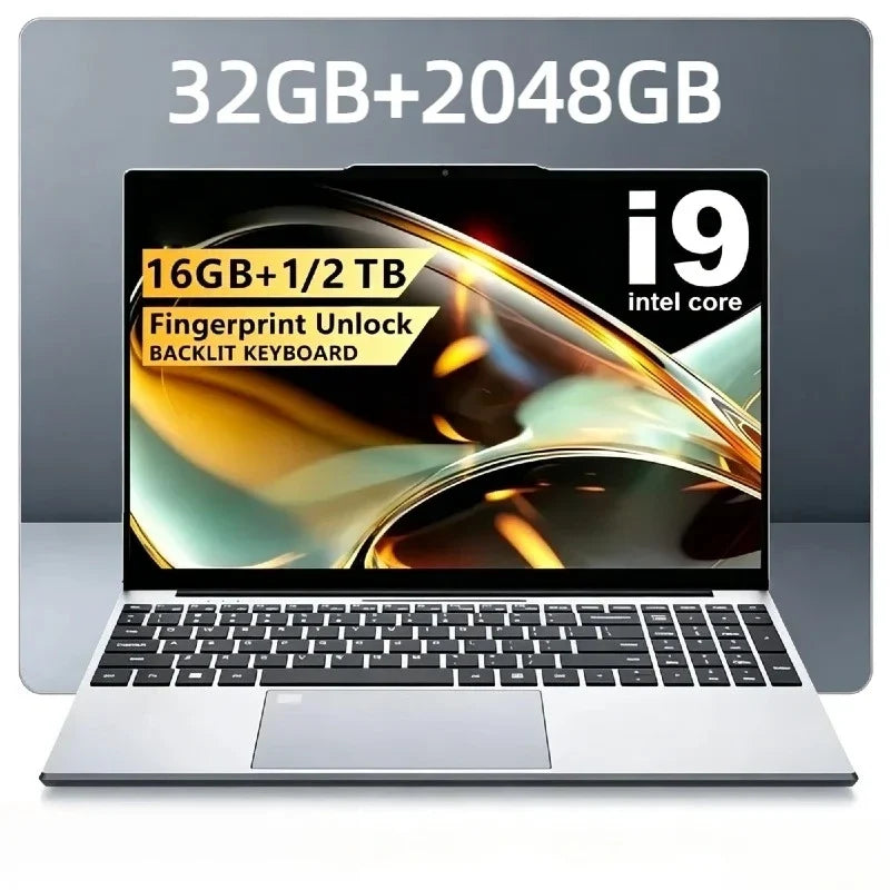 Intel Core i9 10980HK 15.6 Gaming Laptop 8C16T 2.4 5.3GHz 32GB RAM 2TB SSD Fingerprint WiFi6 4K Ultrabook Pro Max Fast