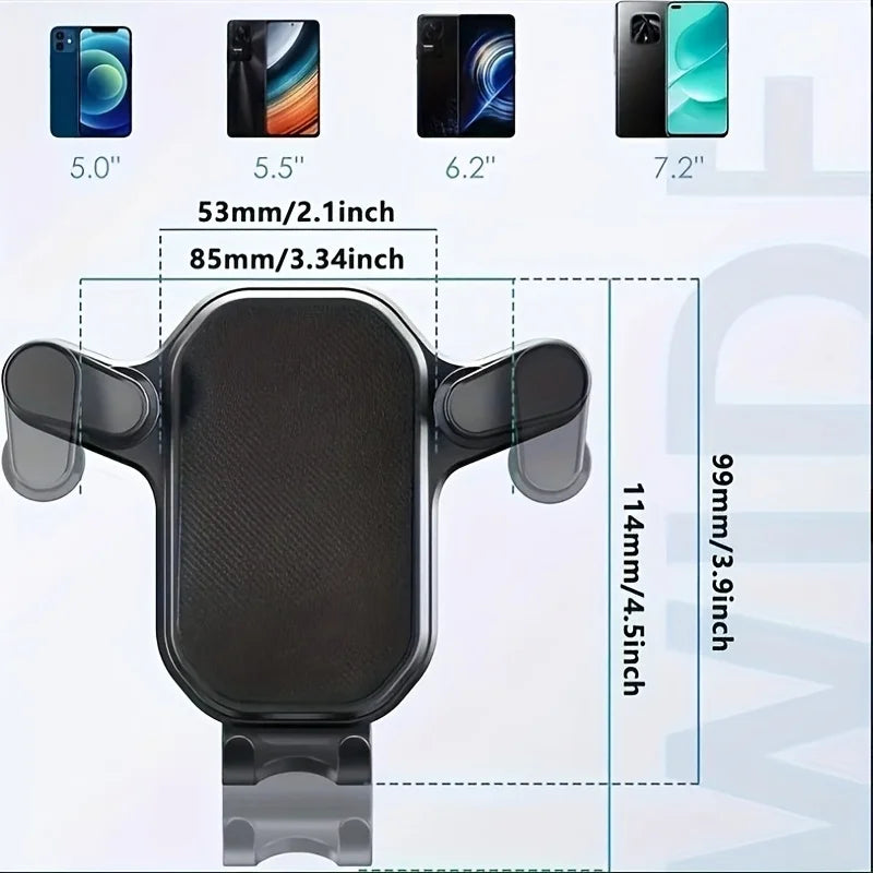 Car Phone Holder Car Air Vent Clip Mount Mobile Cell Stand Smartphone