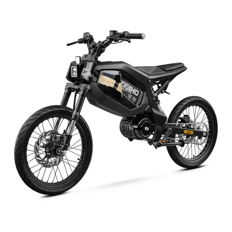 17" urban e-bike e-scooter 50km/h CITY  electric bicycle mid-motor mobility excursions Soft tail electric motorcycle smart ebike