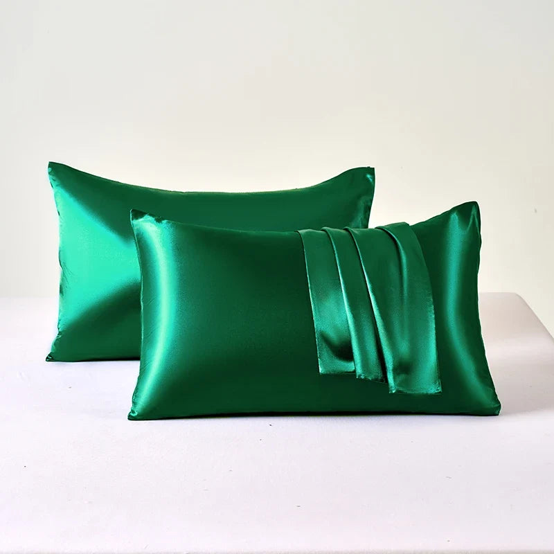 2pcs Satin Pillowcase for Skin and Hair, Satin Pillow Cases Set of 2