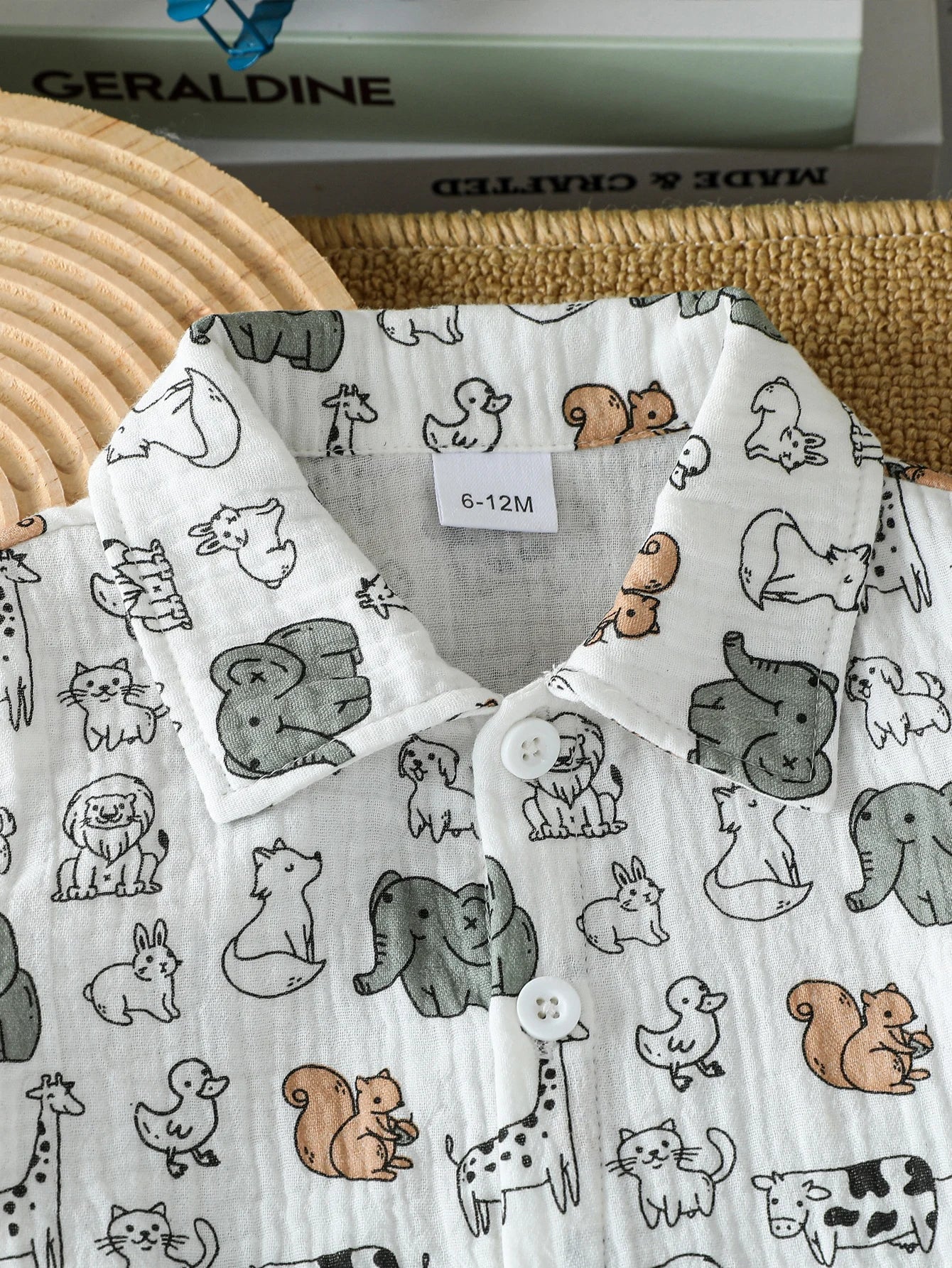 New Summer Dinosaur Cartoon Printed Short-Sleeved T-Shirt and Shorts