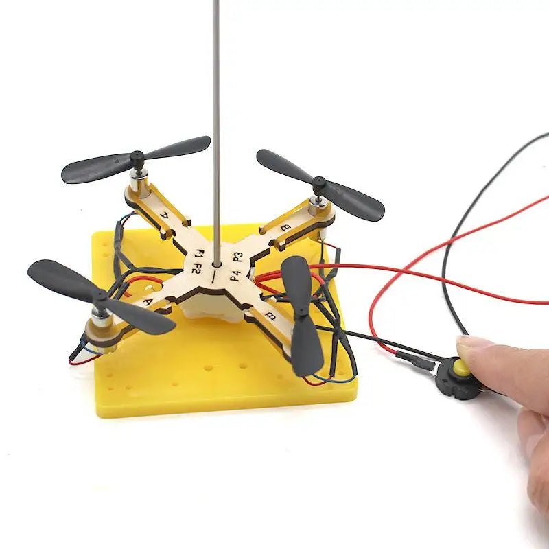 4-Leaf DIY Drone Model Set: Technology Physics Teaching Tool