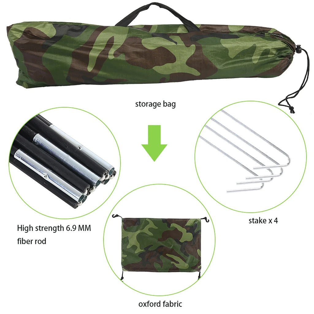 Camouflage Tent One Person Tent Outdoor Tent Outdoor Camouflage UV