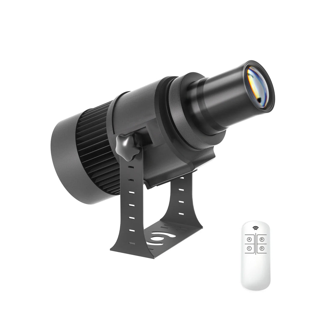 Custom Led HD Gobo Logo Projector Indoor Outdoor Ip67 Waterproof Rotating Advertising Image Projection Light For Floor Wedding