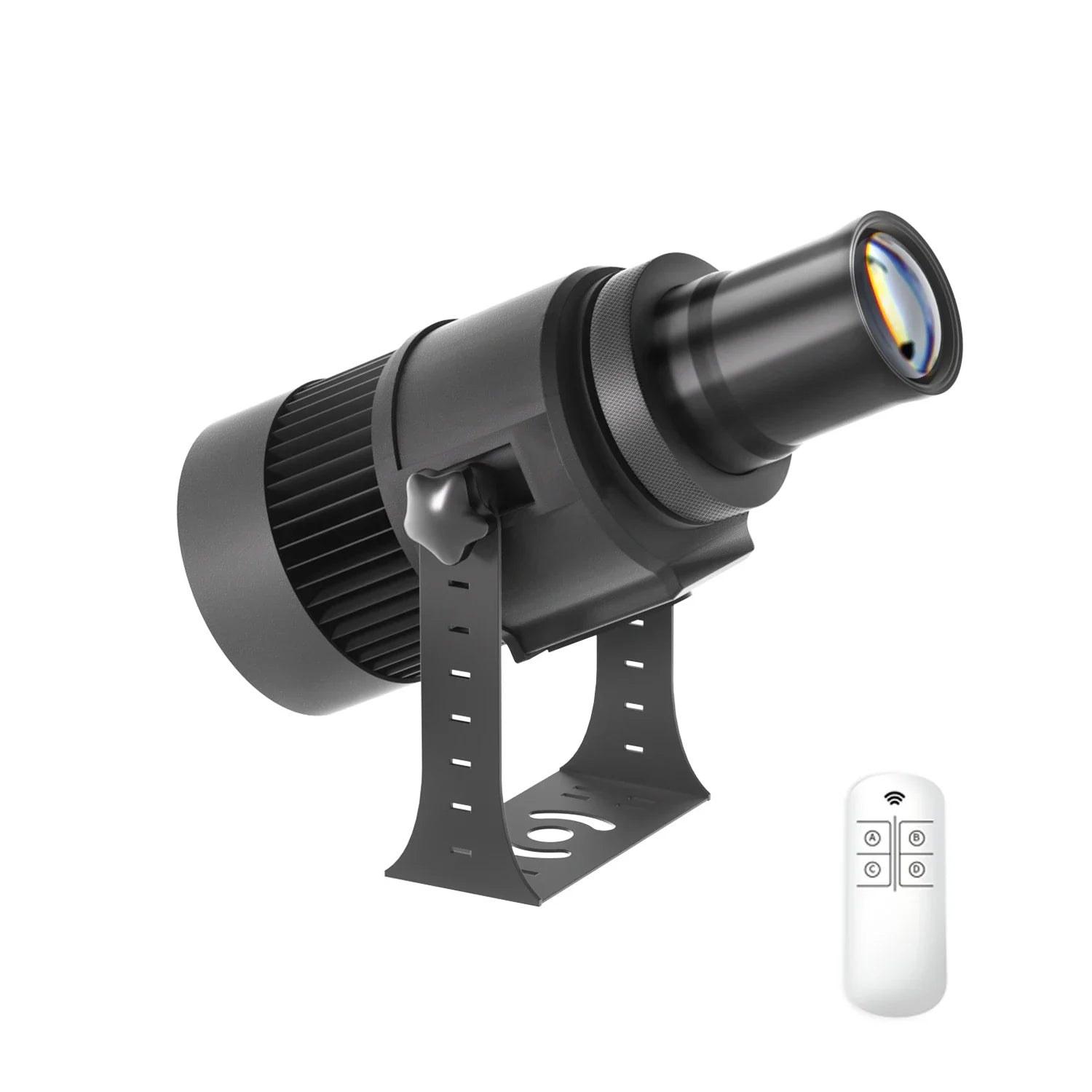 Custom Led HD Gobo Logo Projector Indoor Outdoor Ip67 Waterproof Rotating Advertising Image Projection Light For Floor Wedding