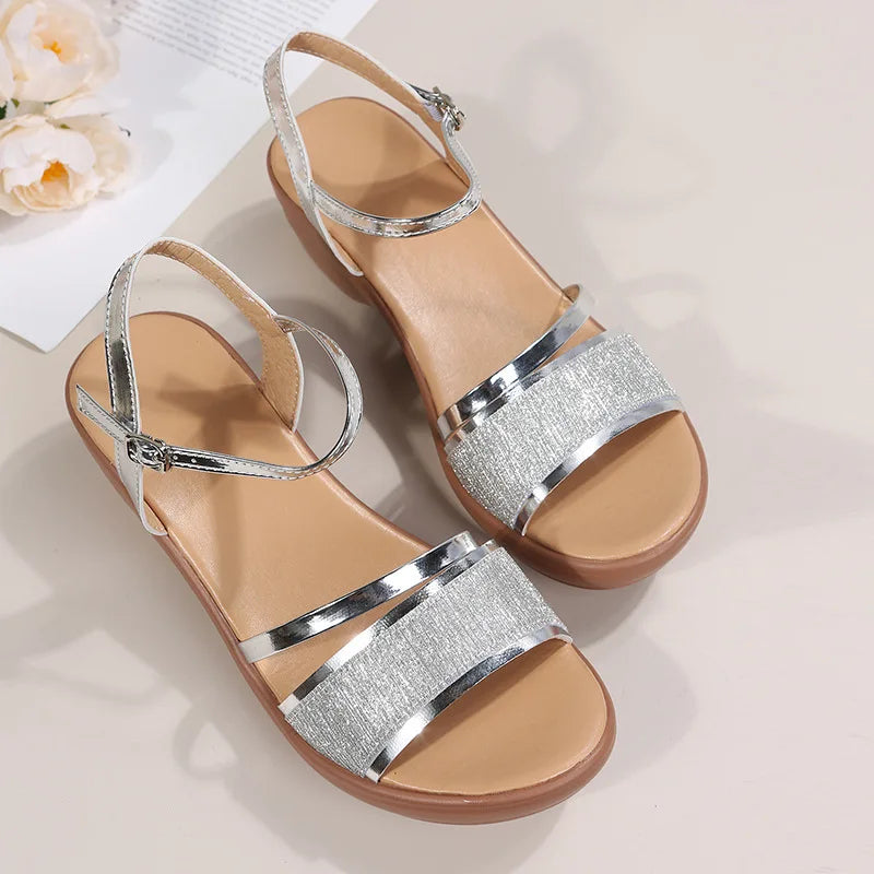New Women Sandals Luxury Sexy Women's Sandals Summer Platform Wedges