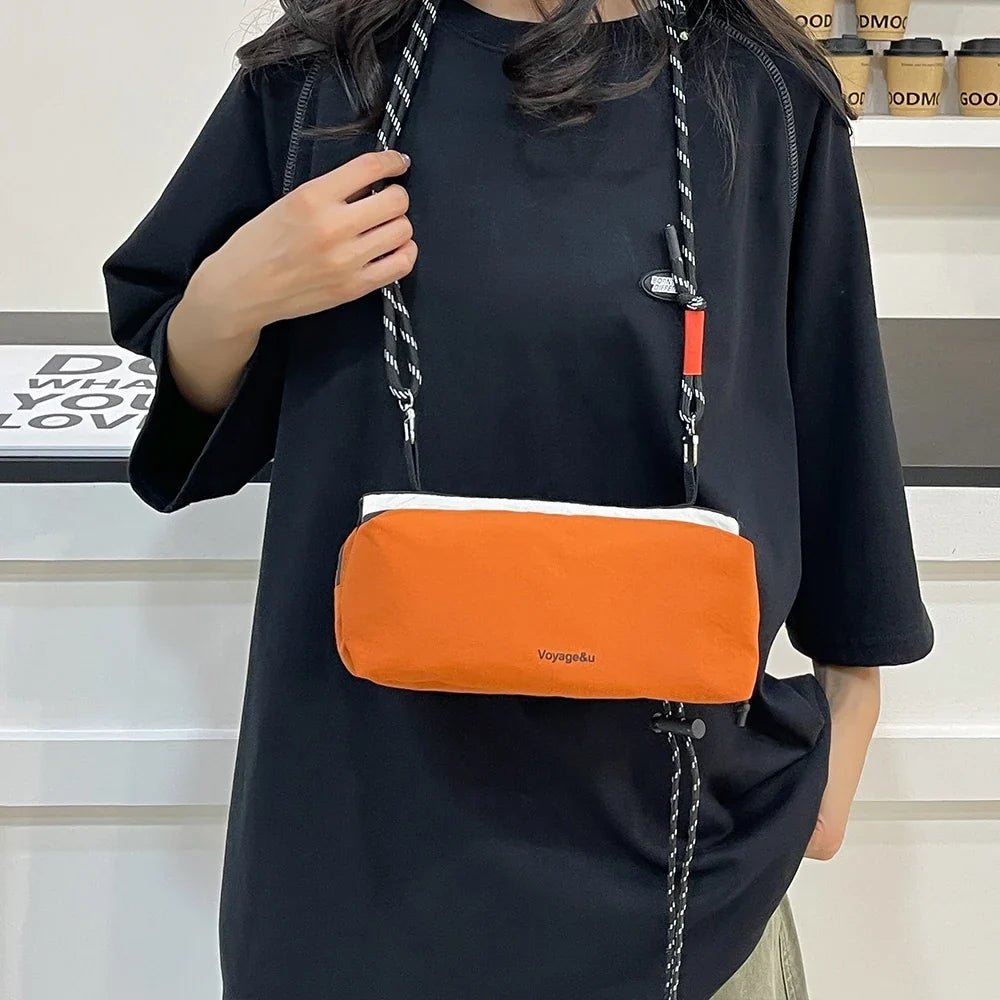 Water bottle bag, simple and lightweight crossbody bag, fashionable and casual sports shoulder bag, mobile phone bag