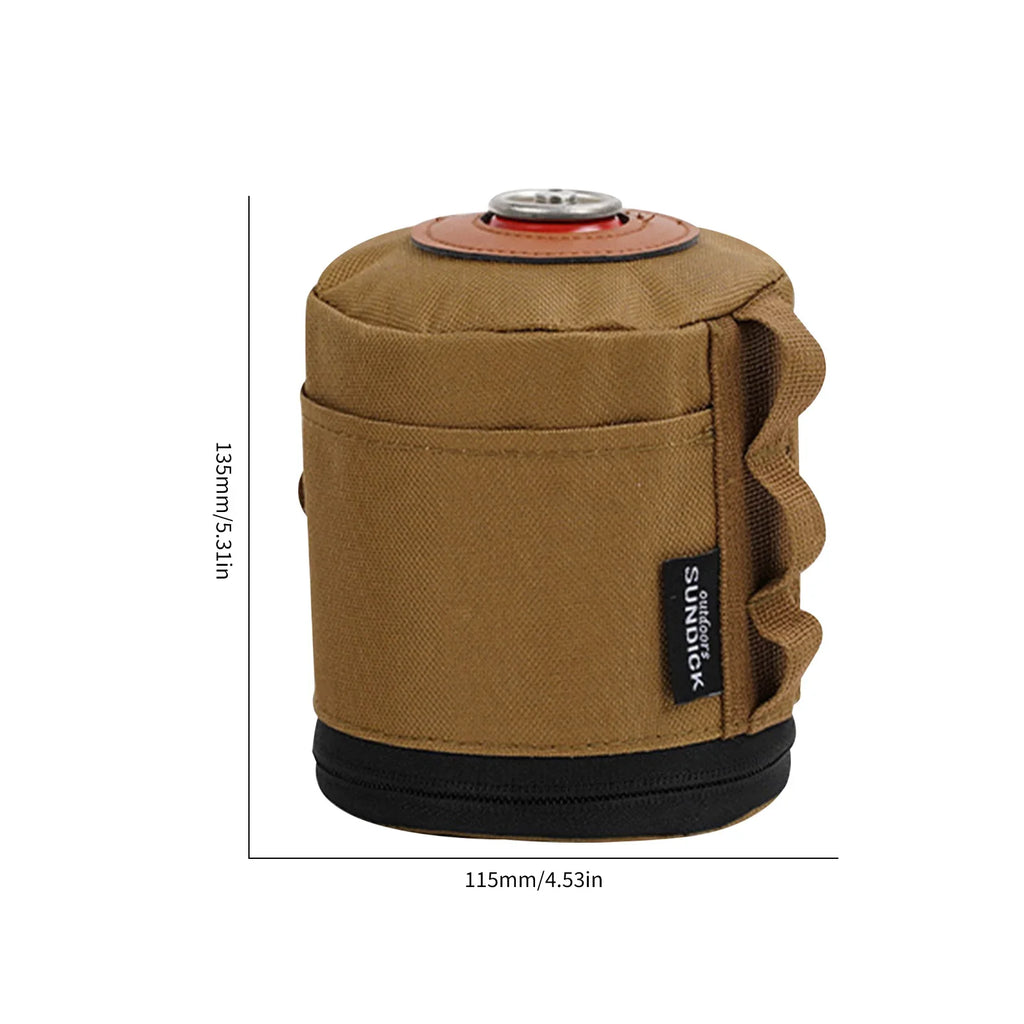 Camping Gas Can Protective Cover Gas Tank Canister Cylinder Case