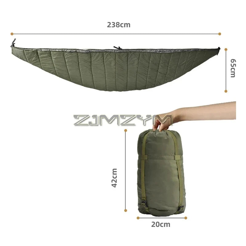Camping Hammock Underquilt Full Length Big Size Under Quilts for