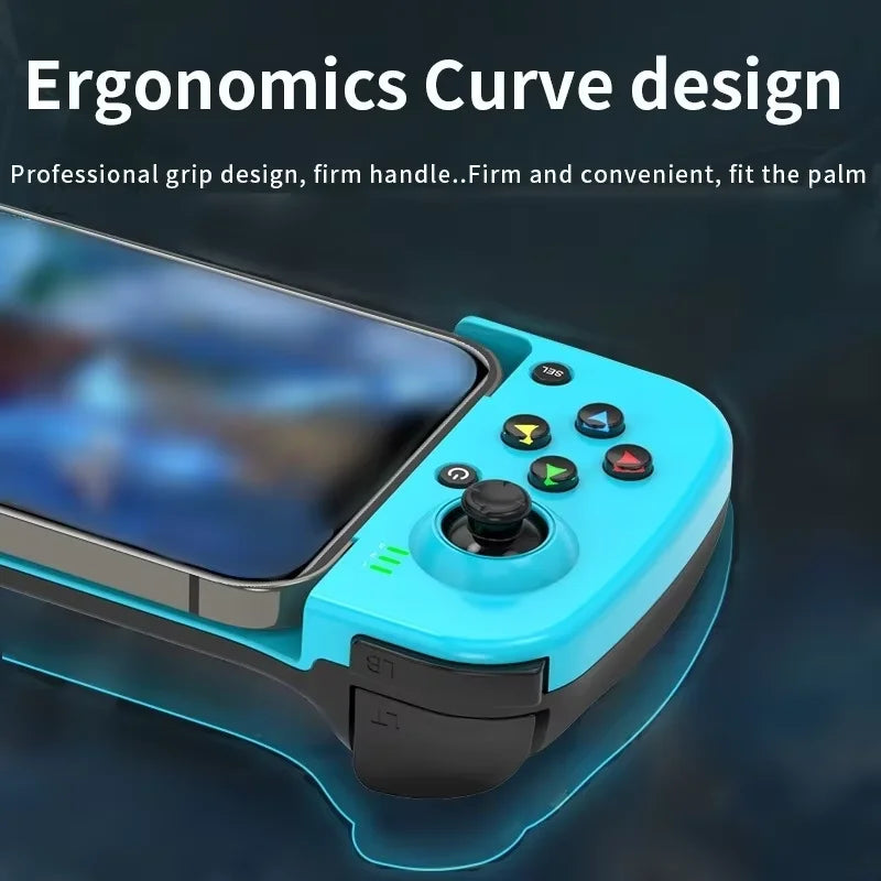D3 Wireless Bluetooth 5.0 Stretchable Gamepad For Ios & Android Retractable Joystick For Switch PS4 Smart Phone Game Controller