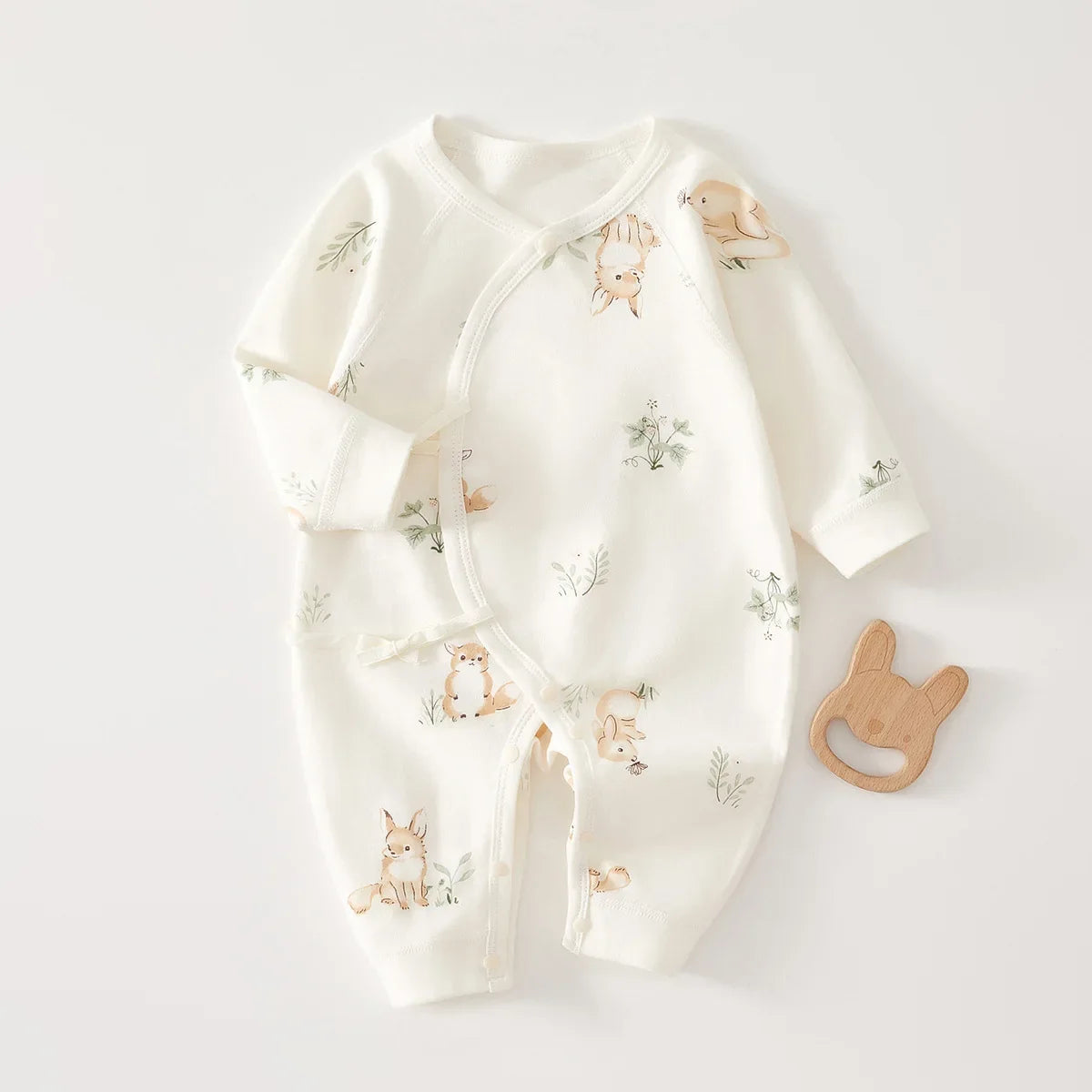 Aynigiell High-Quality Newborn Baby Jumpsuit Four Season Cute