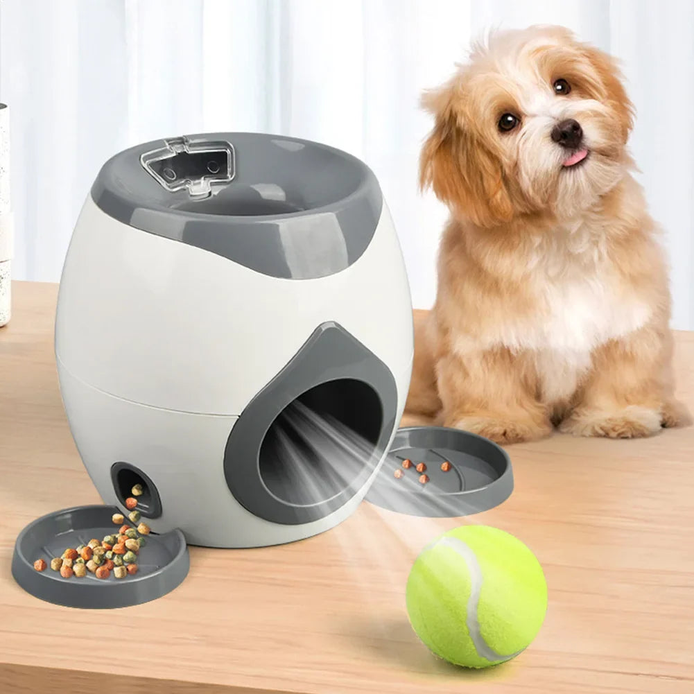 Automatic Dog Ball Launcher Dog Tennis Food Reward Machine Dog Tennis