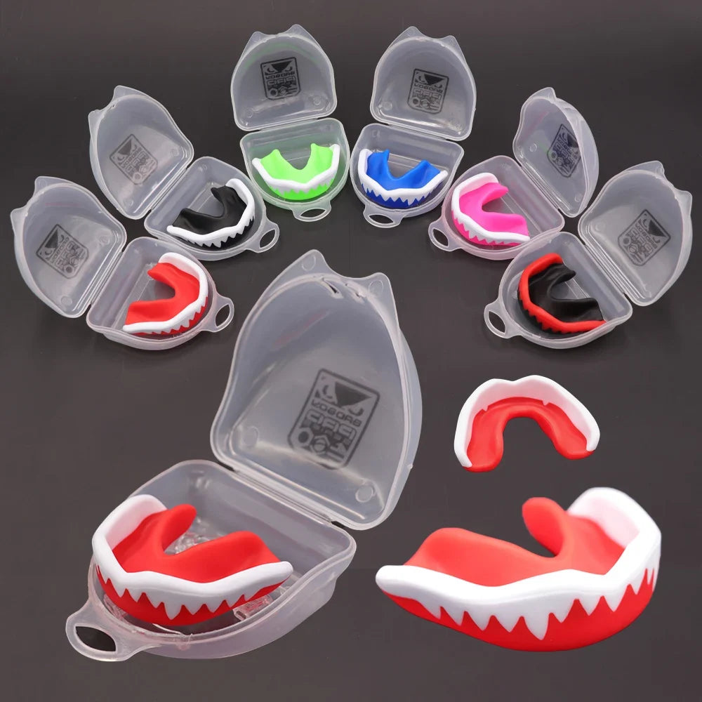 Sports Mouth Guard Fit Dual-Tone EVA Mouthguard for MMA, Boxing, Football, Rugby - Advanced Impact Protection