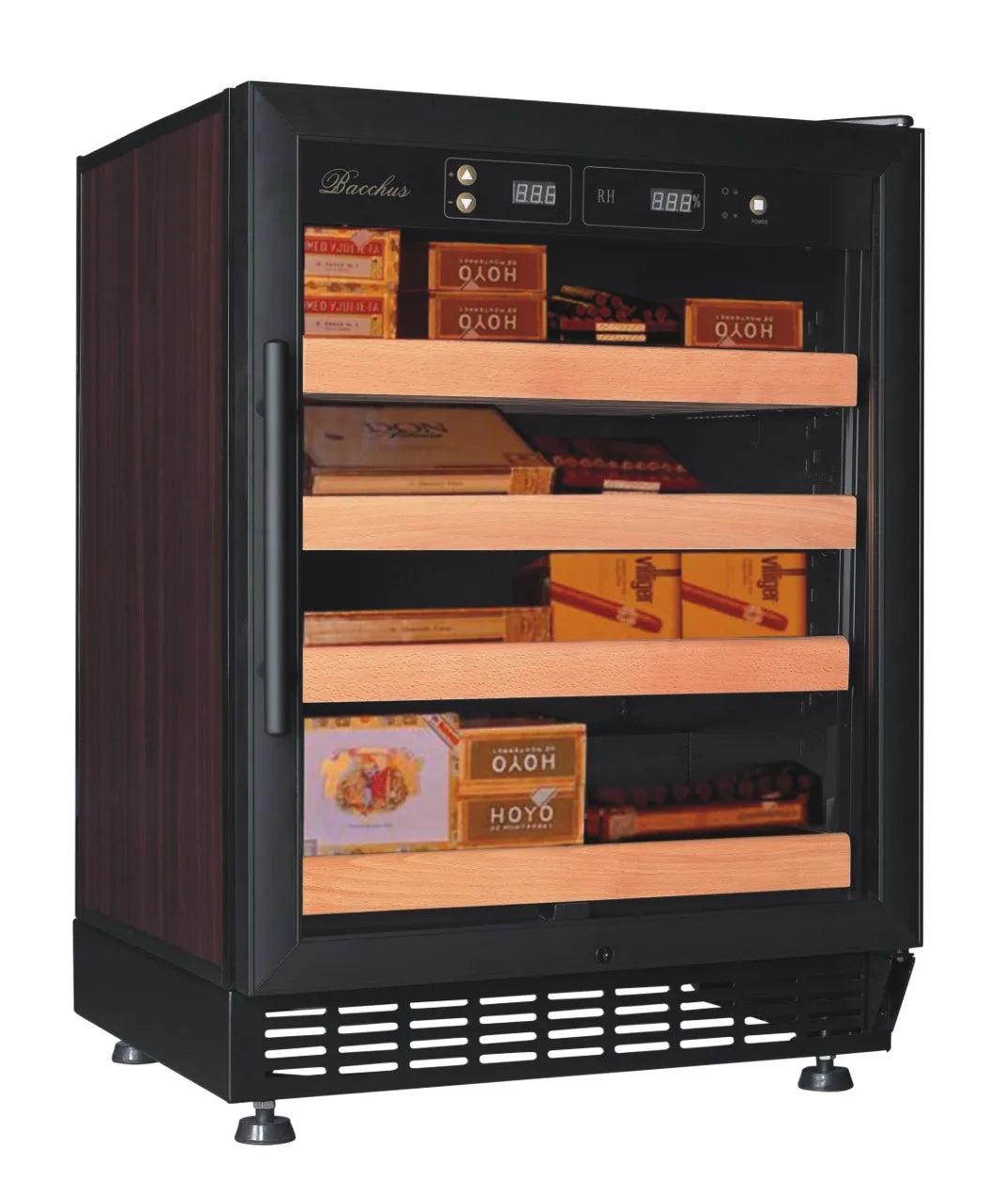 Zhongshan Cigar Cooler 103L Cigar Cases Compressor Directing Cooling Cigar Cooler Humidor Cabinet Wine Chiller Refrigerator