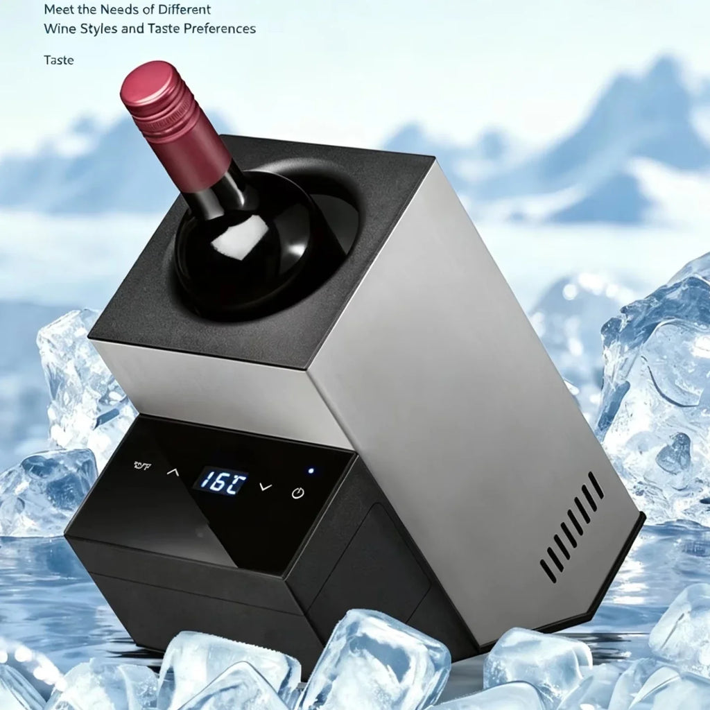 Portable House hold Wine Cooler Chiller Fast Cooling Wine Barrel Outdoor Chilling Mini Wine Box Refrigerated Barrel