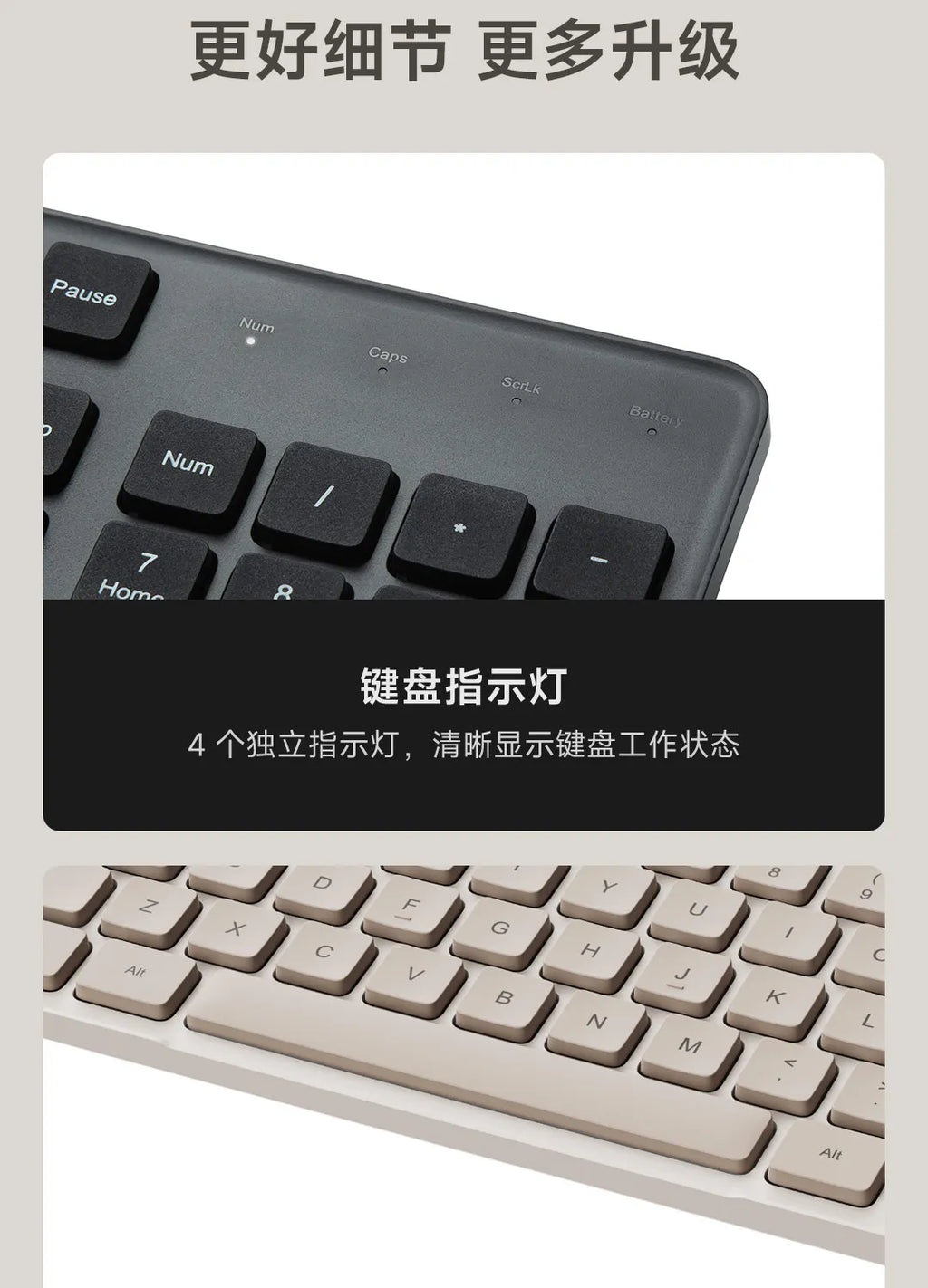 Xiaomi® Wireless Keyboard & Mouse Set 2 – 2.4G Slim, 104 Keys, Smart Energy-Saving Sleep Mode | FlipStylez LLC®