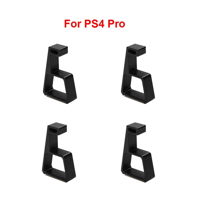 4Pcs Cooling Horizontal Holder For PS4 Heighten Feet Bracket Stand For PS4 Slim Pro Mounted Stand Base For PS4 Accessories