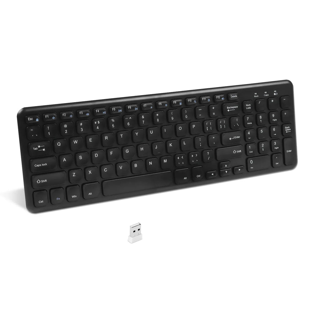 CHYI™ Fashion Wireless Keyboard & Mouse Combo – Silent, Ergonomic, 2.4GHz, Pink, Purple & More | FlipStylez LLC®